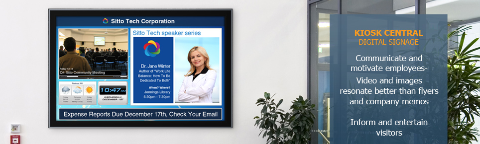 Corporate Digital Signgage